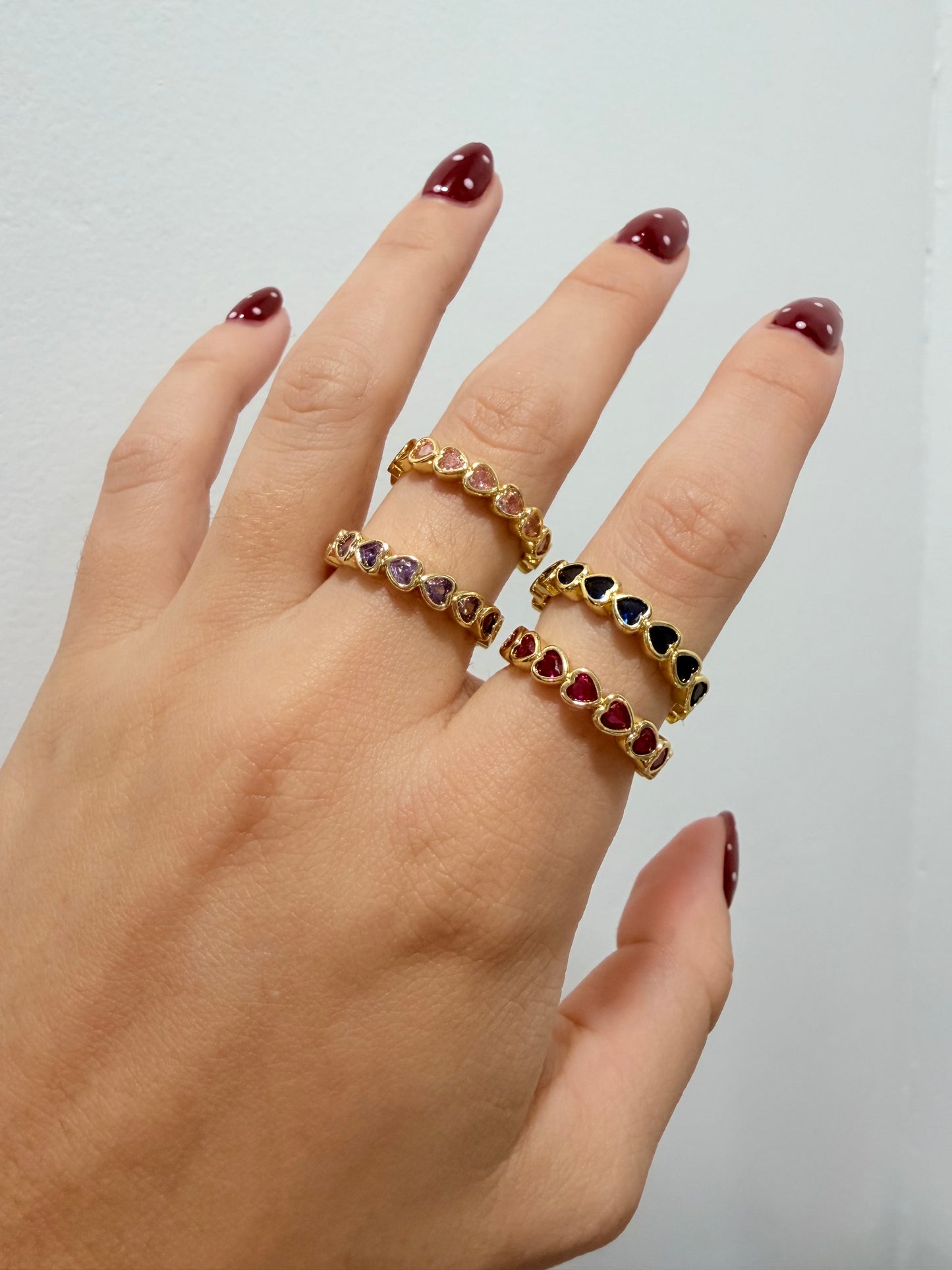 Color Heart Ring