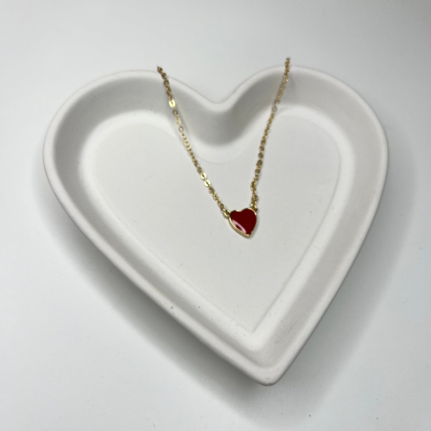 Red Heart Necklace