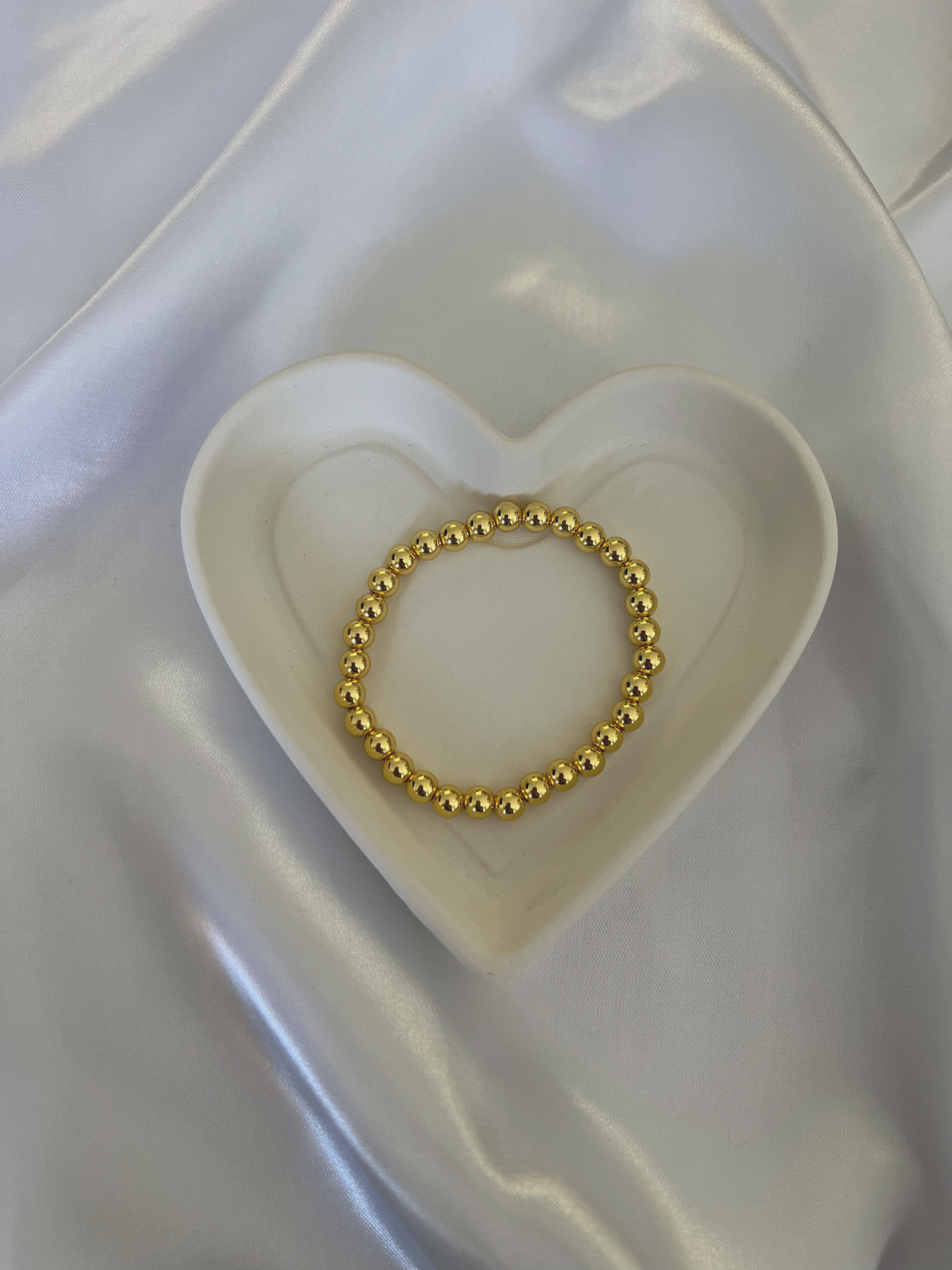 Medium Beads Gold Bracelet