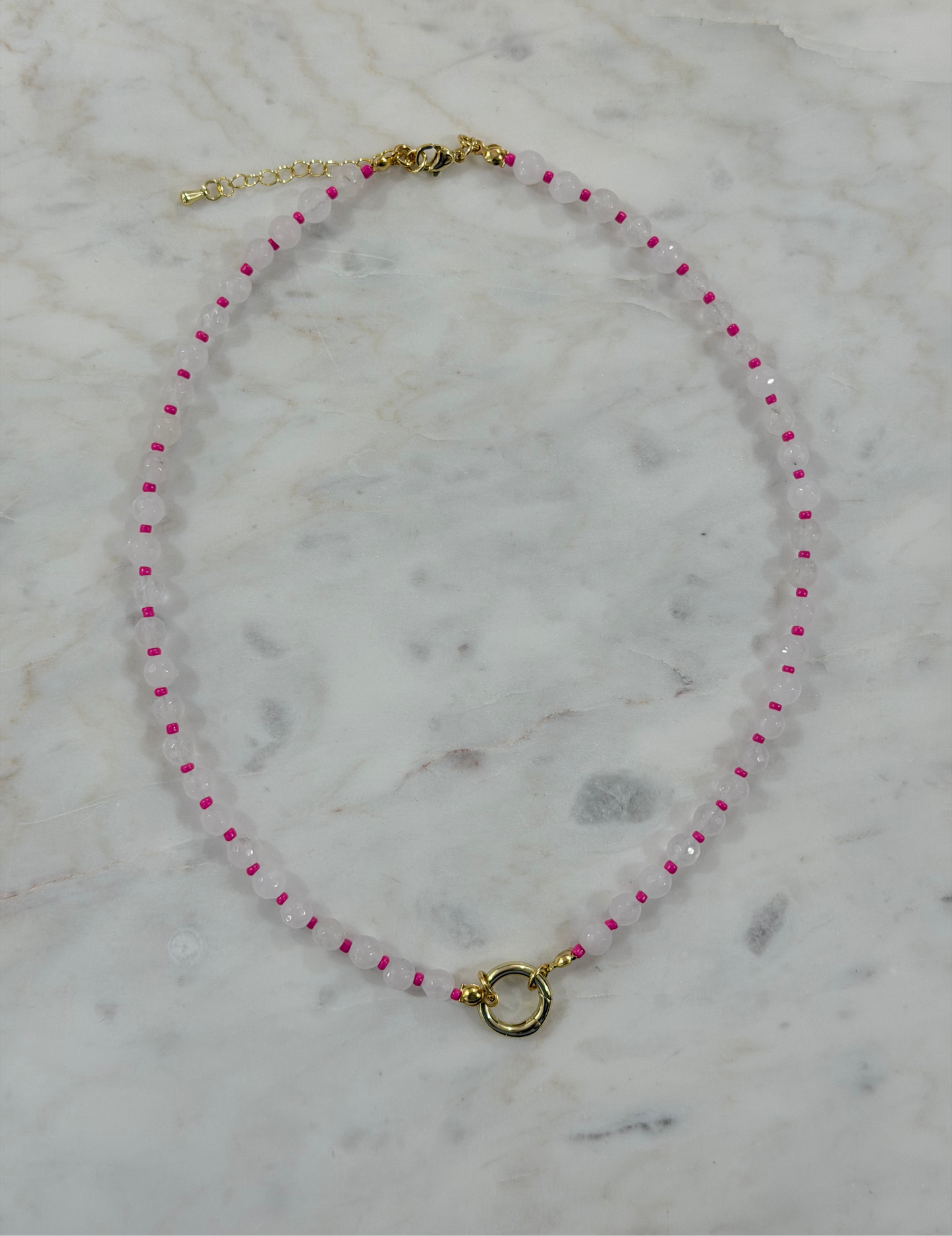 Love Quartz Necklace