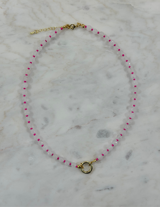 Love Quartz Necklace