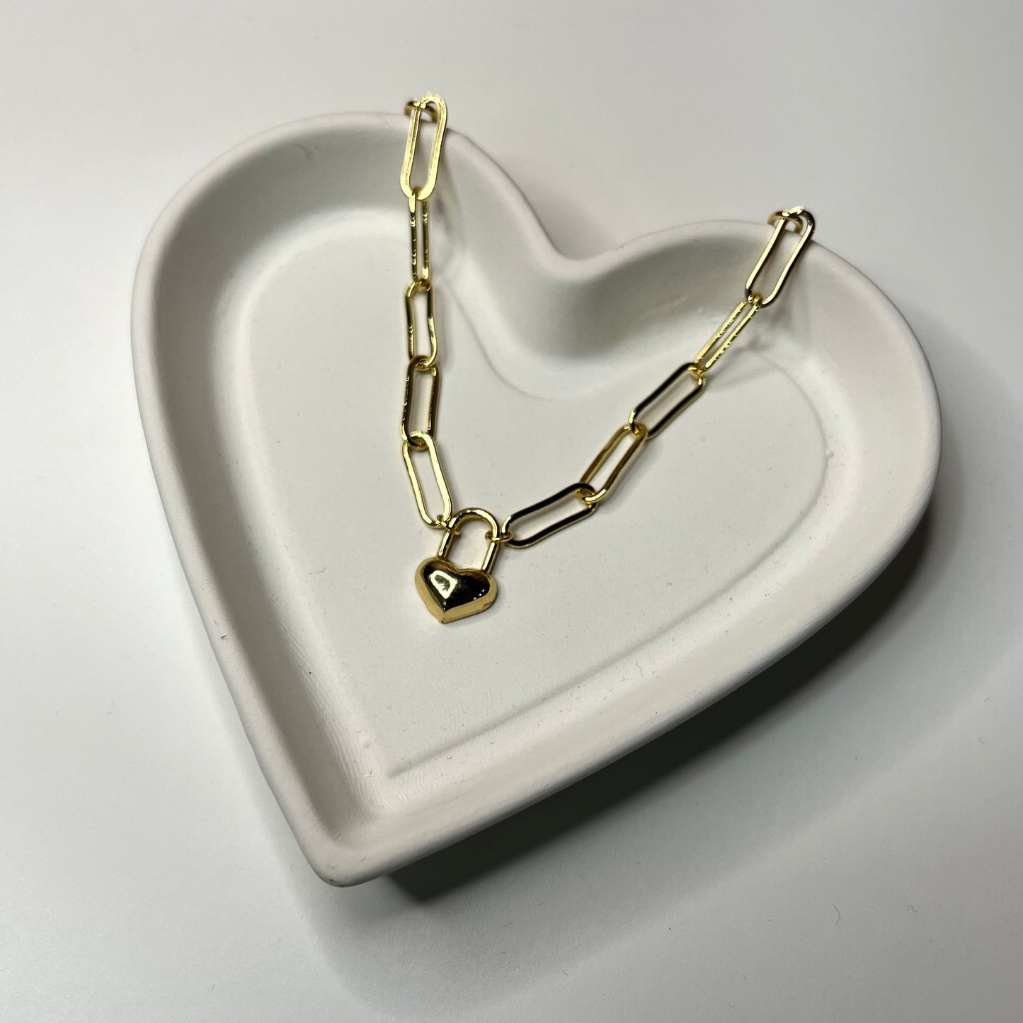 Heart Lock Necklace