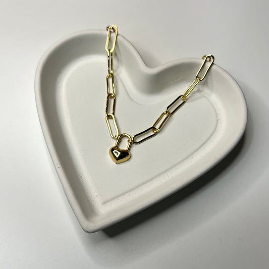 Heart Lock Necklace