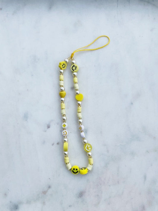 Phone Charm- Yellow