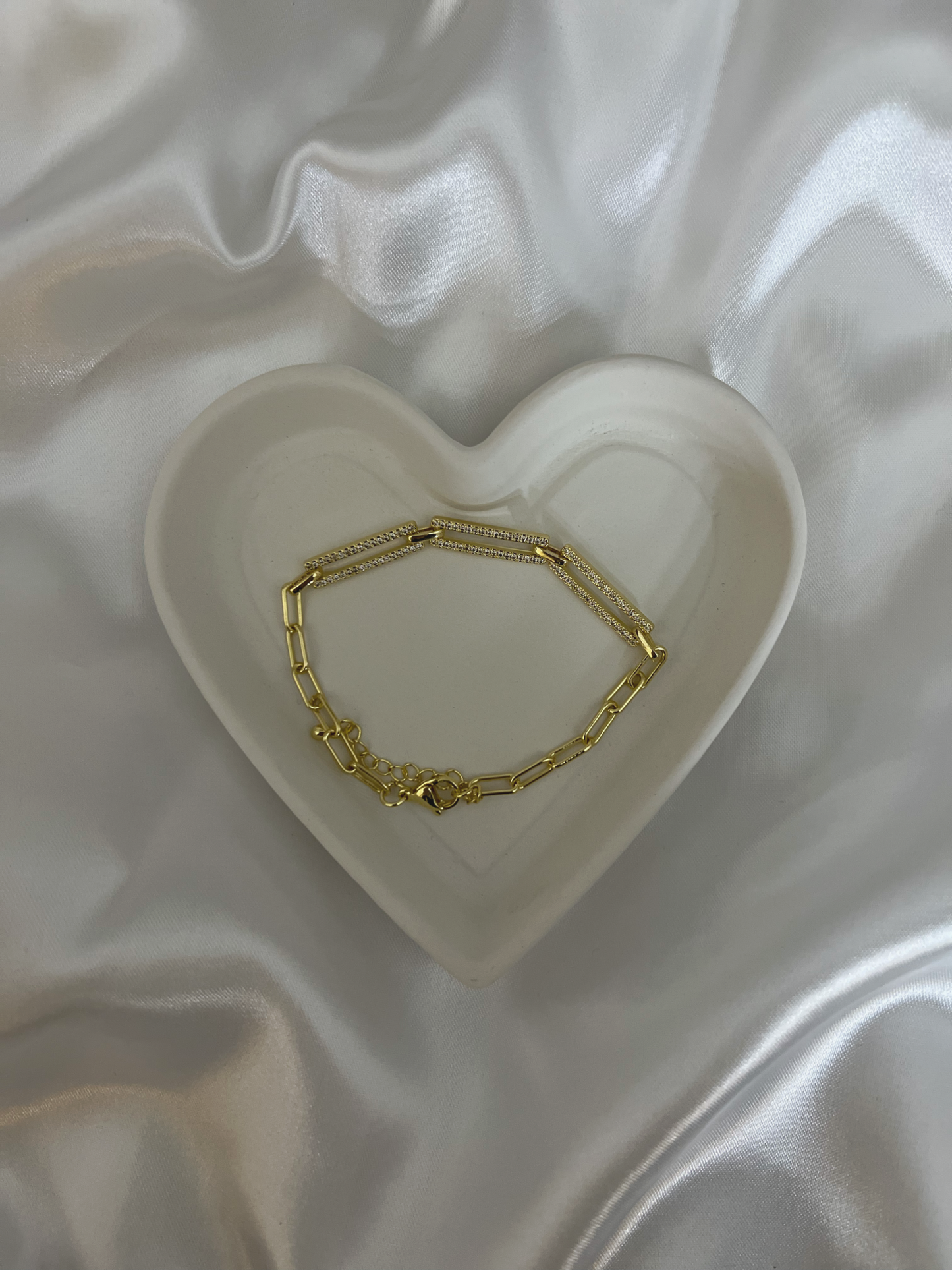 Rectangle Link Bracelet