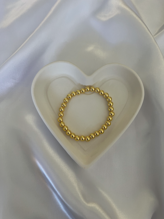 Medium Beads Gold Bracelet